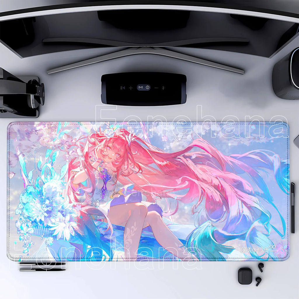 Mouse Pad Honkai Star Rail Cyrene HD printing Pretty Gaming Lock Edge Large Rubber Anime kawaii Mousepad Laptop offices Desk Mat