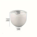 1pc Silicone Mold for Curved Candle Cups,  Featuring a Hybrid Shape Ideal for Creating Candle Holders for Christmas And Easte