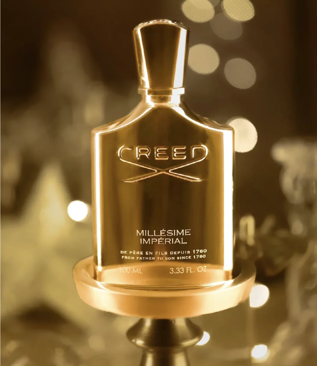 CREED millennium empire perfume, 100ml large capacity, floral and woody tone, suitable for daily or formal occasions, both men and women can control, leave fragrance for about 5 hours, elegant and advanced