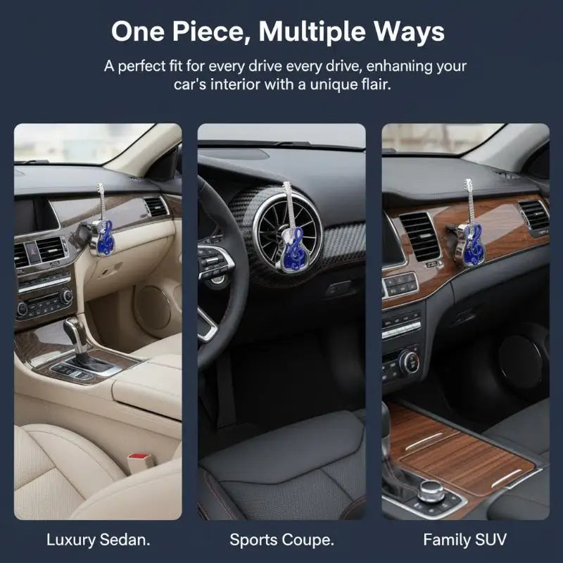 Essential Oil Diffuser Car Air Vent Perfume Freshener Long Lasting Fragrance For Comfortable Driving