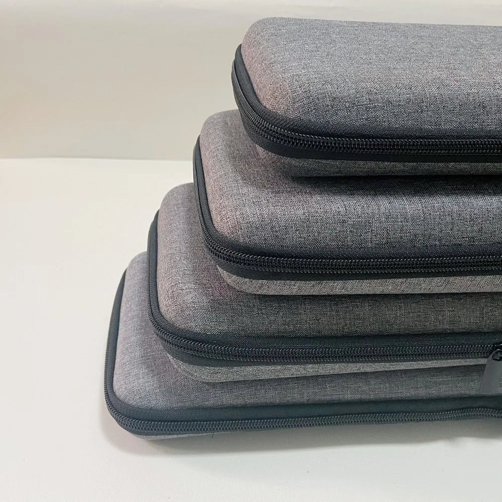 Hard Case Keyboard Storage Bag Grey Black Dustproof Protective Keyboard Box 60 75 80 95 100 Layout Mechanical Keyboard Case