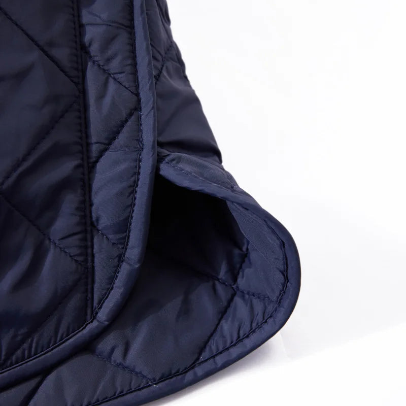 New corduroy thick plus cotton quilted vest for men for autumn and winter