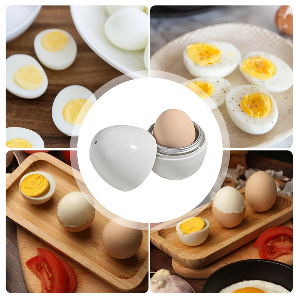 Microwave egg cooker Microwave Egg Boiler Egg Steamer Hard Soft Boiled Eggs cooker for Quick Egg Boiling Cooking Kitchen Gadgets
