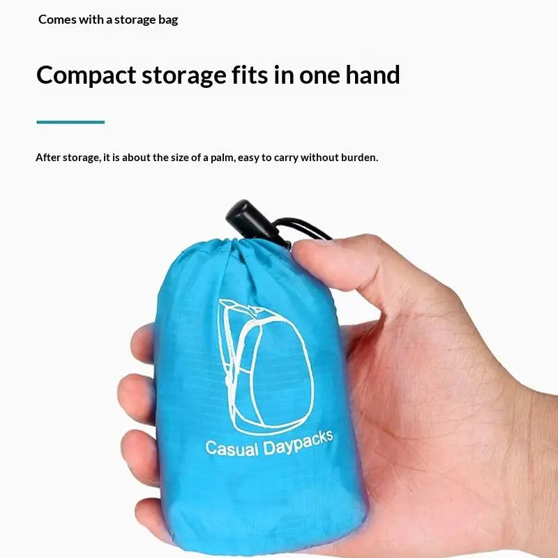 Ultralight Folding Bag Men Women Waterproof High-volume Portable Backpack Lightweight Travel Bags Outdoor Sports Backpack