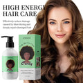 Curly Hair Styling Cream, Moisturizing and Nourishing Hair,Curly Hair Cream,Elasticity Styling Curly Hair Elasticity Conditioner