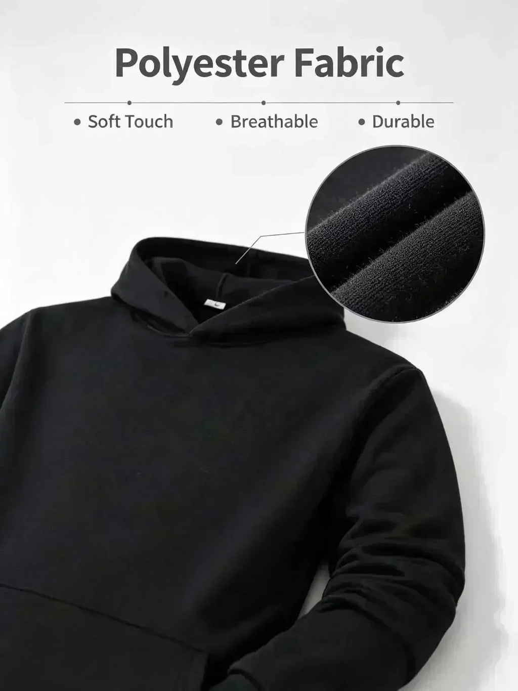 Men's Hoodies Sets 2 Pieces Pullover Autumn Winter Sports Casual Fashion Warm Clothing Drawstring Jogger Pants Male Street Suits