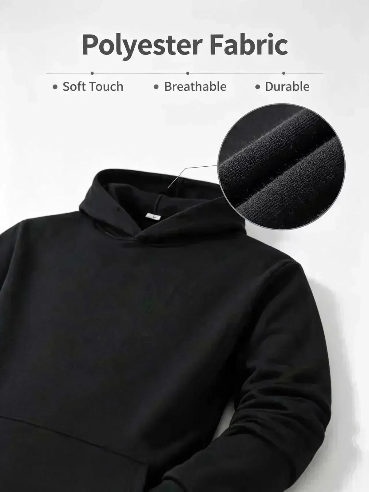 Men's Clothing Pullover Hoodies Sets 2Pcs Autumn Winter Sport Casual Fashion Men's Warm Sweatpants Suit Loose Street Male Outfit