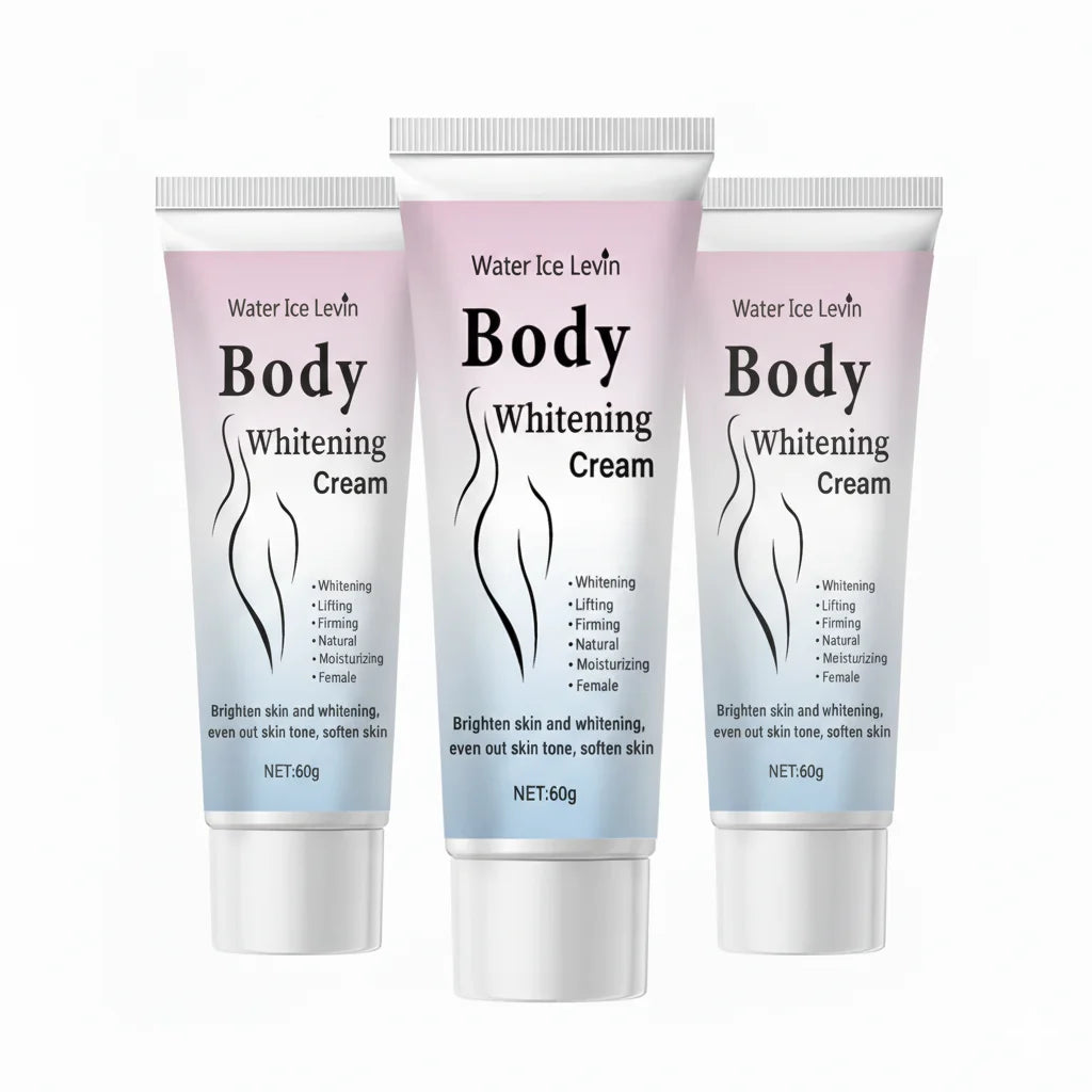 Body Whitening Cream 1+1 Pack 60g Collagen Niacinamide Hyaluronic Acid Vitamin C Brightening Moisturizing Firming Cheap Deal
