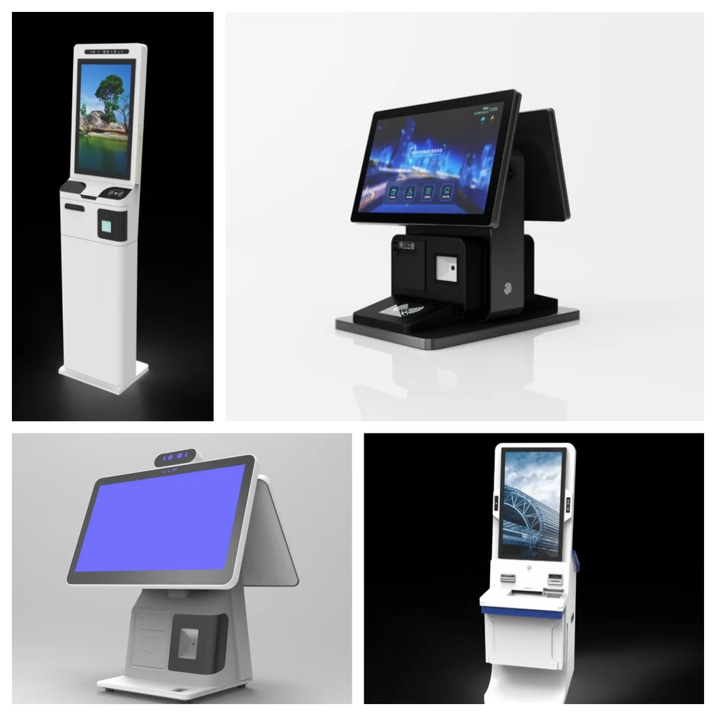 13.3 15.6 Inch Supermarket Restaurant Smart Pos Billing Machine With Printer Cashier Register Touch Screen