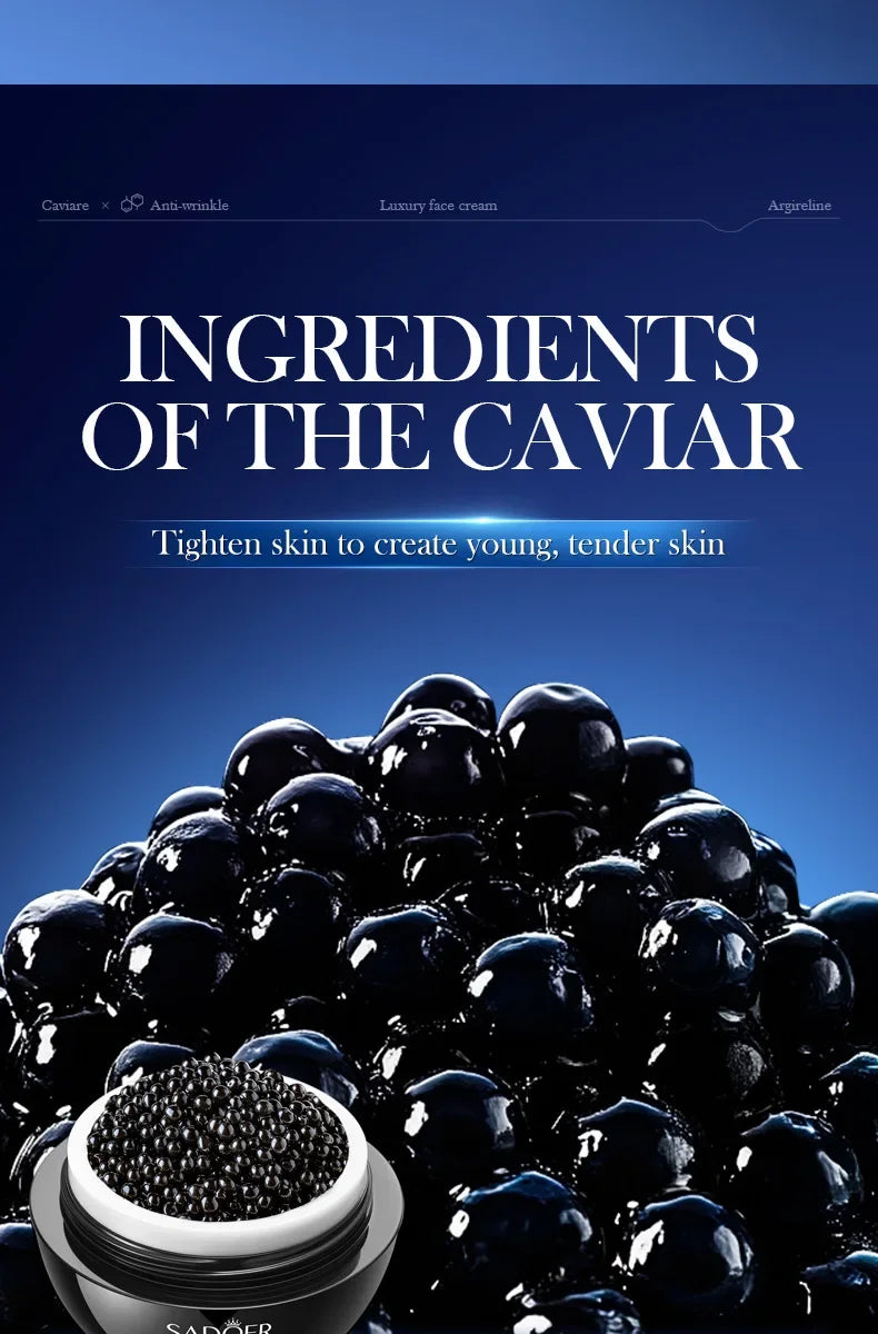 Anti-Wrinkle Face Cream Collagen Pearl Firming Lift Fade Fine Lines Caviar Moisturizing Smooth Brighten Korean Skin Care Product