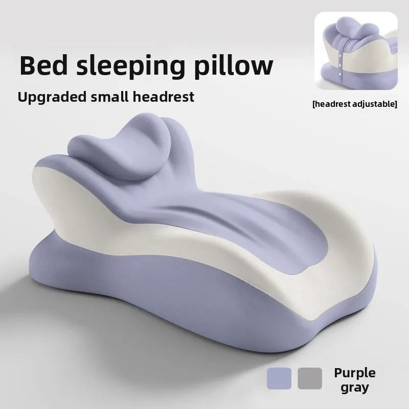 Large Memory Foam Pillow Ergonomic Support Neck Leg Rest Reading Phone Use Bed Sofa Wedge Shape Pain Relief Comfort