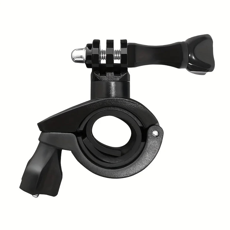 Motorcycle Bike Bicycle Action Camera Mounting Clip Handlebar Bracket for  Hero 13/12/11/10/9 DJI Action 5Pro/4/3 Pocket3