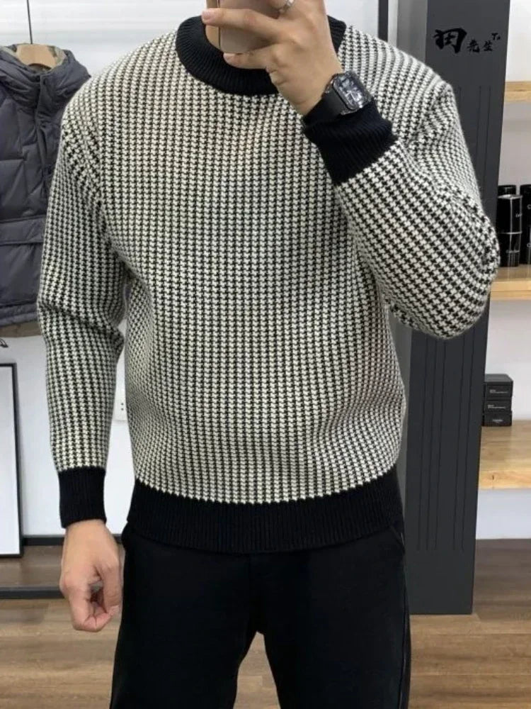 ABOORUN Men's Casual Pullover