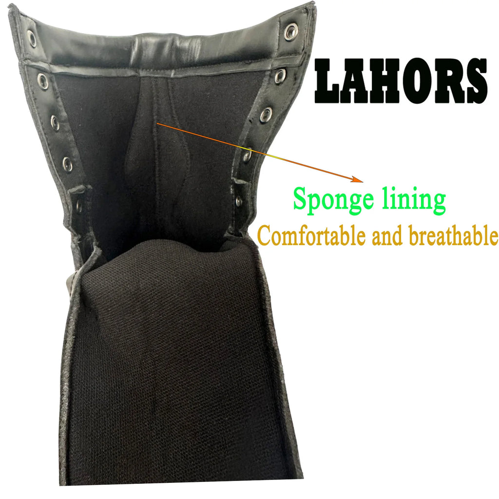 LAHORS® Original Leather Man Tactical Boots Sport Hiking Shoes Outdoor Ankle Desert Combat Boots Work Safety Shoes Botas Hombre