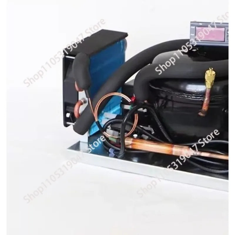 DC12V 24V Compressor Condenser BD25HC Car Refrigerator Solar Freezer Marine Refrigerator Air-cooled Refrigerator Unit