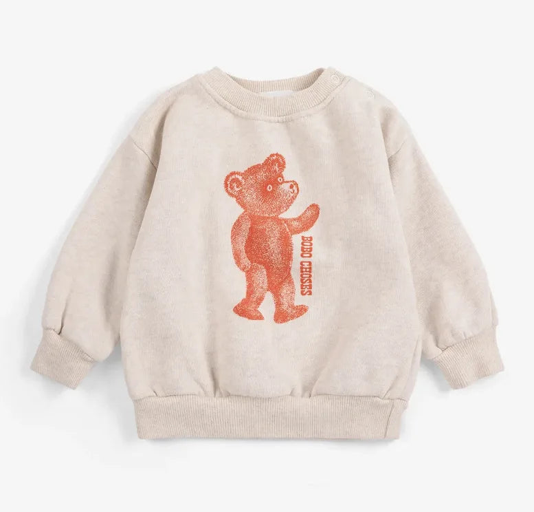 Children's Autumn Winter Cartoon Hoodie Set Cute Kids Clothing 2026 Fashionable And Warm Outfit for Boys And Girls