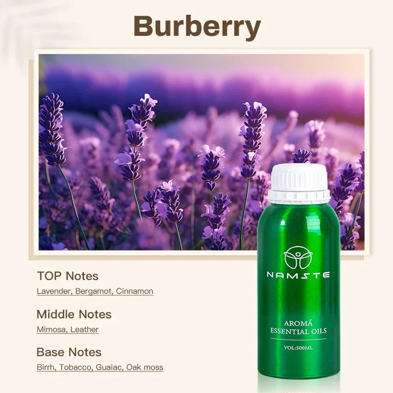 Essential Oils 500ML Perfume Namste Scent Machine Home Electric Aroma Diffuser Flavoring Room Fragrance Air Freshener