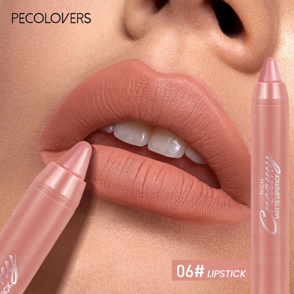 Smooth Lip Glaze,Waterproof, Moisturizing Matte Lipstick Pen,Perfect for Party & Stage Makeup