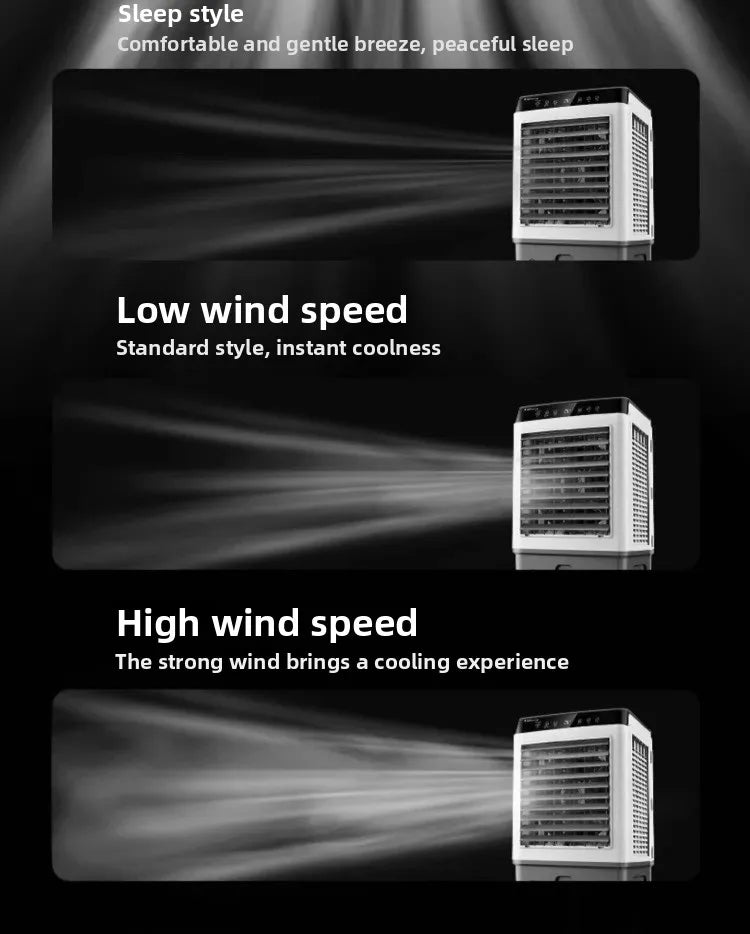 220V Chigo Cooler Fan Portable Air Conditioner Home Office Industrial Water Cooling Fan HCB1