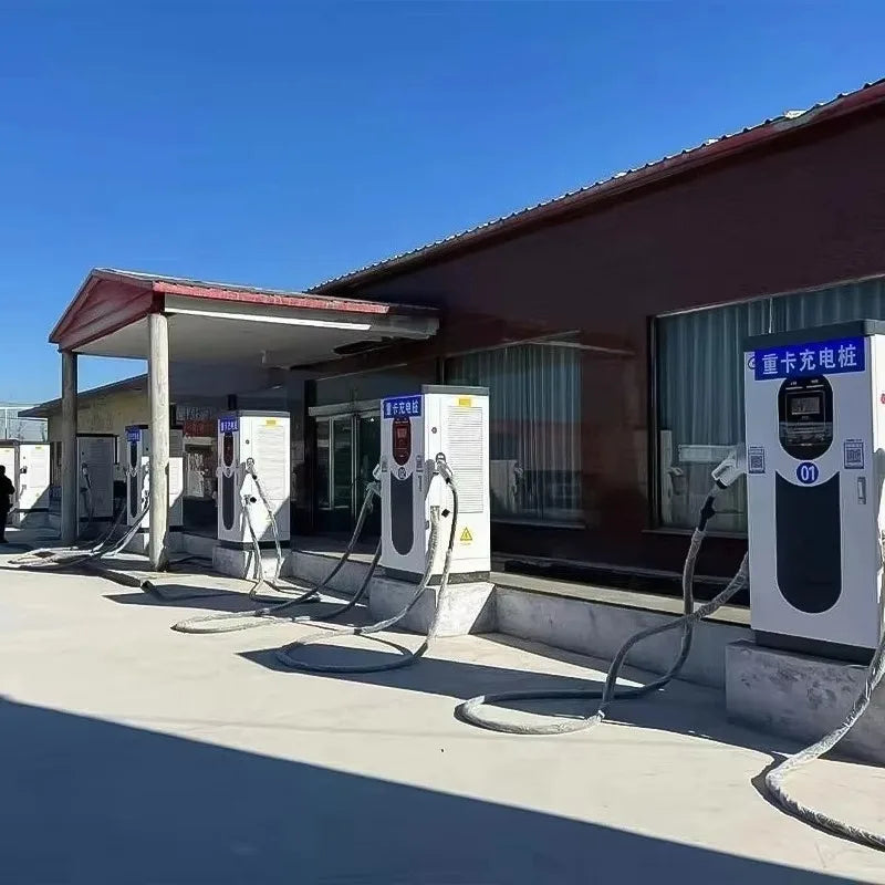 AC DC Car Charging Station 7KW 20KW Level 3 Electric Vehicle DC Fast EV Charger Home Charging Wallbox Post