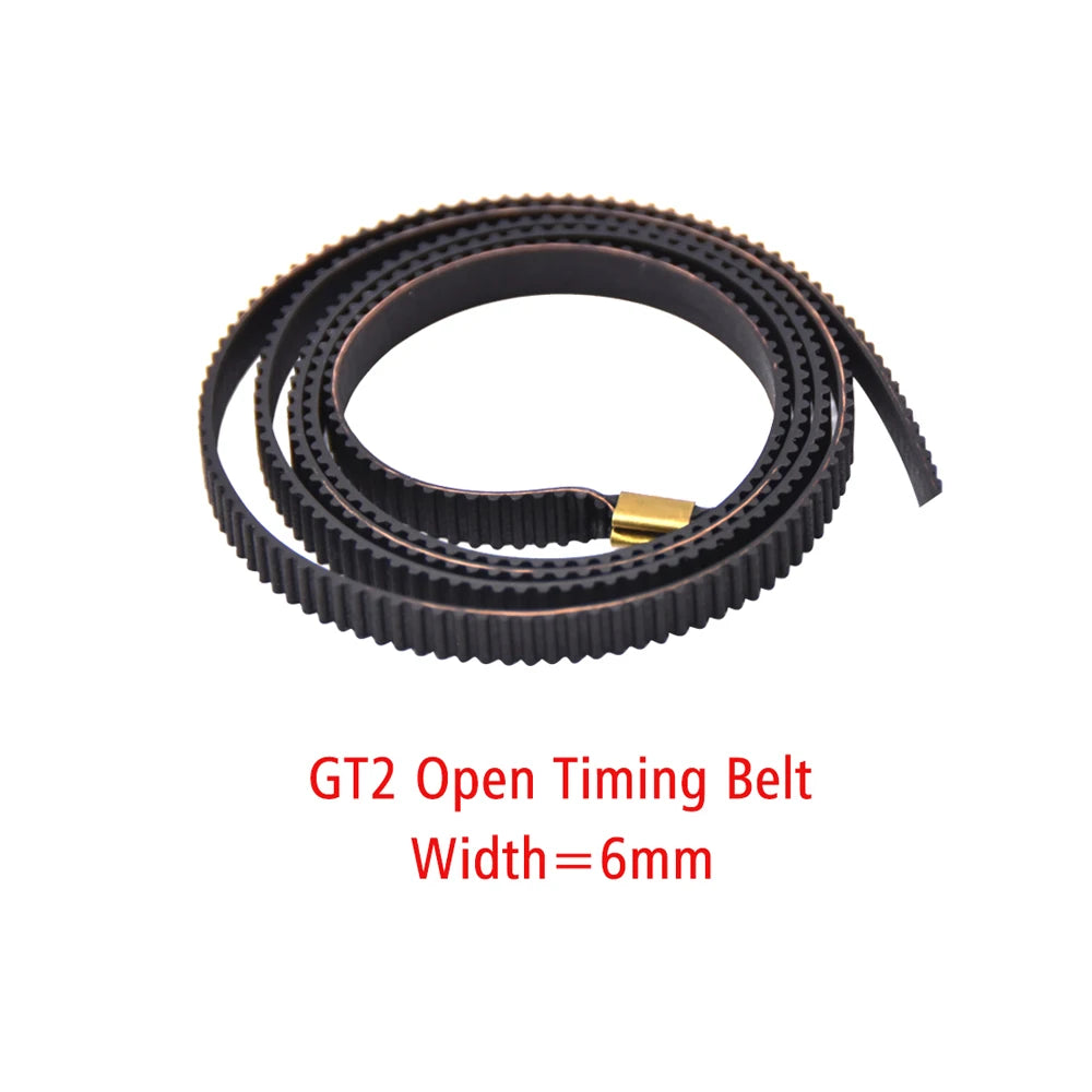 3D Printer Parts X+Y Axis Rubber Open Timing Belt 2GT Width 6mm For Creality Ender 3/5/pro/5S/V2/Pro/S1/ CR6 SE CR10/10S/10S Pro