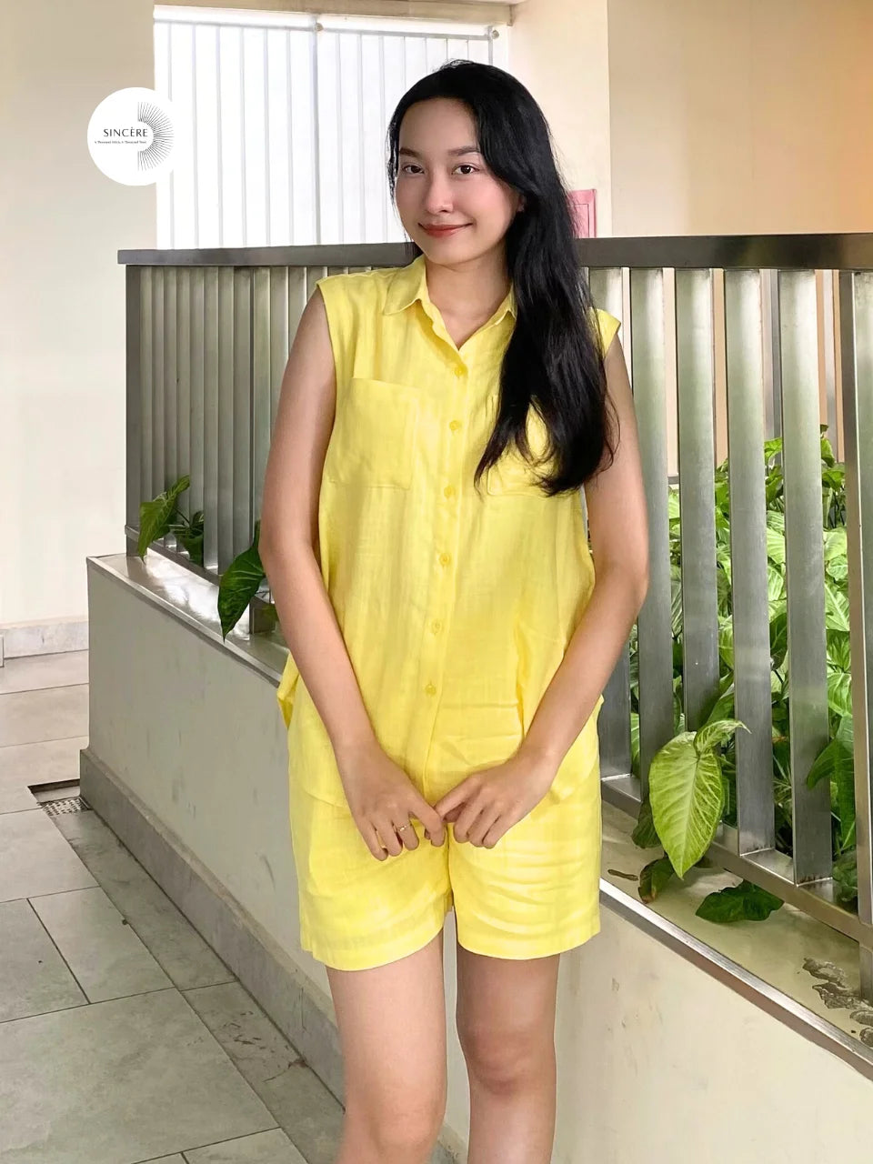 LINEN Blended Viscose Short Non-fading, Non-shrinking From Vietnam Manufacturer Factory OEM ODM