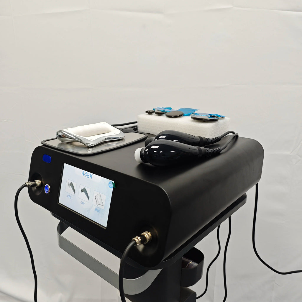 448Khz INDIBA Tecar CET RET Pain Relief Physiotherapy Machine Diathermy Body Shaping Fat Reduction