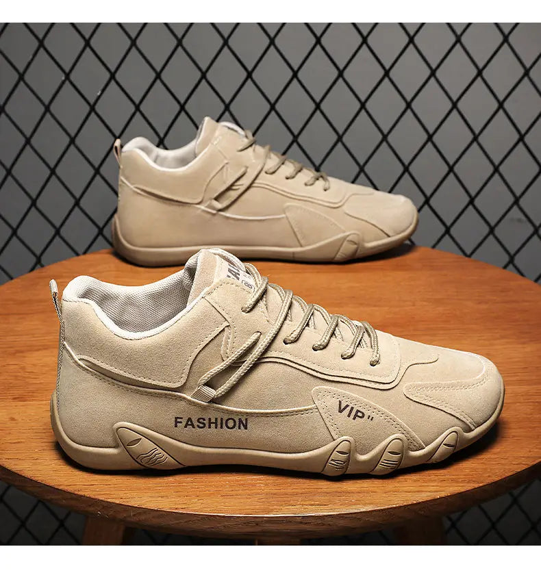 Men's Fleece Lined Safety Shoes Sporty Casual Warm Trendy High Top Work Boots Glued Sole round Toe Rubber Bottom Shoes