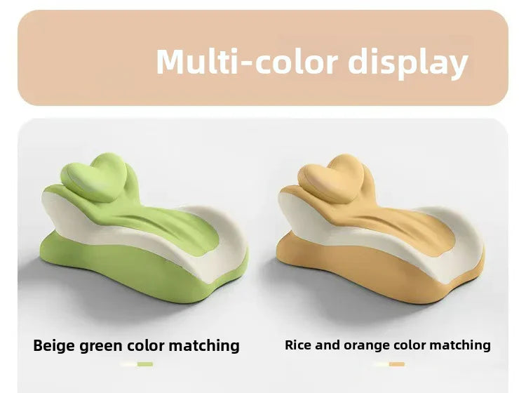 Multifunctional Memory Foam Pillow for Prone Rest, Couple Positioning Support Cushion, Bedroom Buttock Lift Pillow