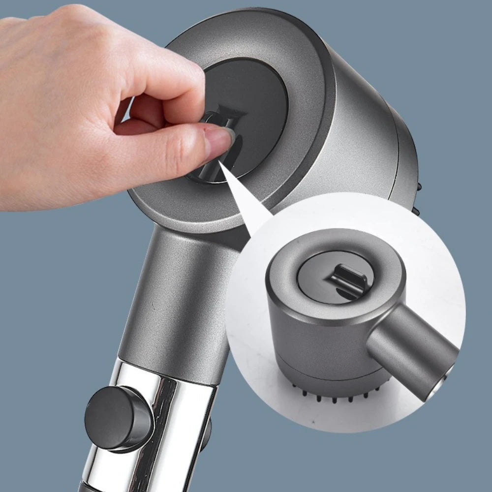 Shower Head Boosting Showerhead Nozzle Home Bathroom Shower, Handheld Showerhead