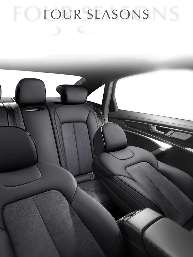 Custom Car Seat Cover 100% For Audi TT MK2 Q7 4L Q5 A7 A6 C7 Avant Auto Accsesories Interior 360 ° Surround Protector