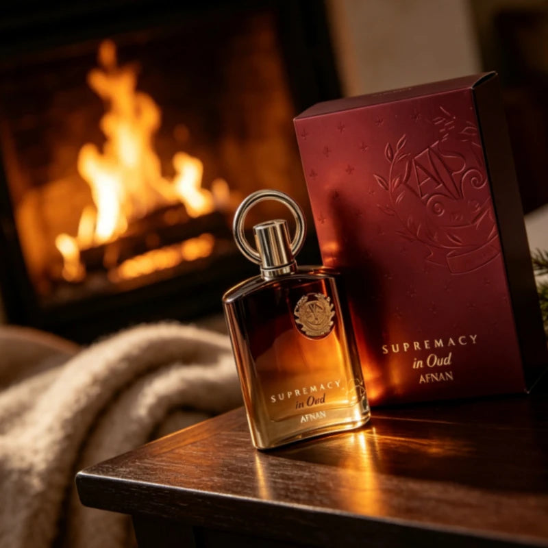 Luxury AFNAN Supremacy in Oud Perfume 100ml Men Eau De Parfum Long Lasting Oriental Woody Oud Fragrance Musk Patchouli Scent
