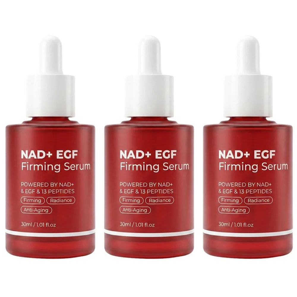 30ml NAD+ EGF Firming Serum 13 Peptides Radiance Anti-Aging Brighten Skin Tone Essence Improve Skin Elasticity Fine Lines Serum
