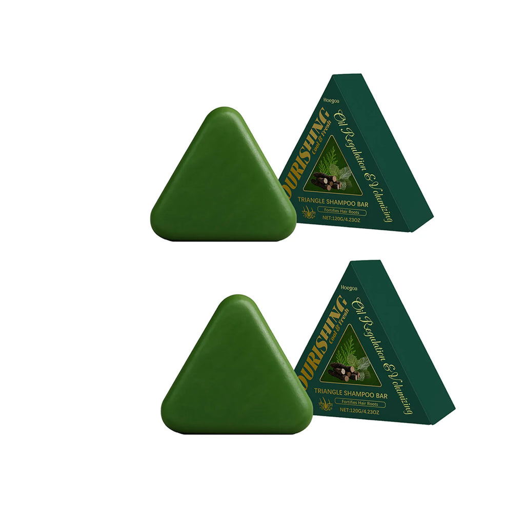 Herbal Shampoo Soap Gently Cleanses Scalp Refreshing Control Oil Dandruff Purifies Reduce Breakage Nourishes Hair Root Treatment