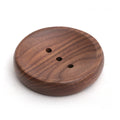 Walnut soap holder wooden soap box bathroom wooden soap rack drain handmade soap box simple household soap dish