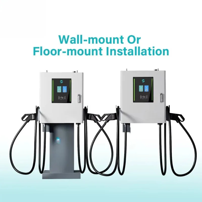 Portable EV Charger Type 2 Electric Car Charging Cable Adjustable Amperage Smart EVSE Equipment