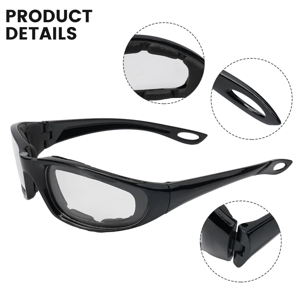 Anti-Fog Onion Goggles Tear Free Safety Eye Protection Glasses Kitchen Cooking Gadgets