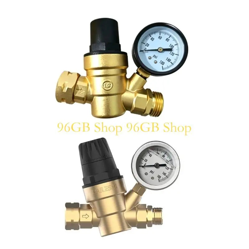 96GB Professional Copper Regulator Valves Precisions Cast RVs Water Pressure Control Valves With 3/4 Inch NPT Connection