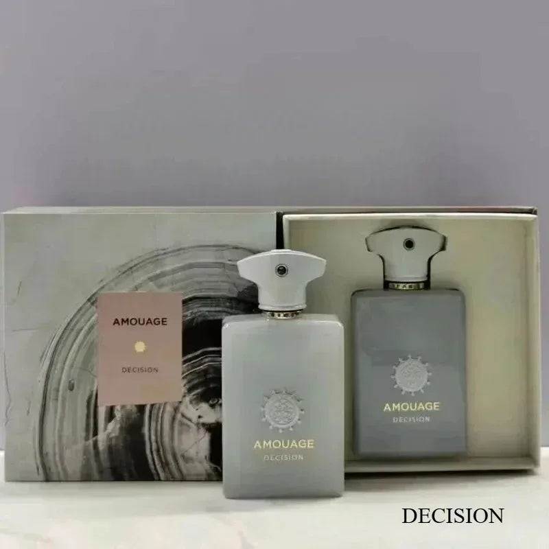 AMOUAGE 100ml Mens Perfume Collection Long Lasting Eau De Parfum Woody Spicy Floral Scent Elegant Romantic Luxury Gift Set