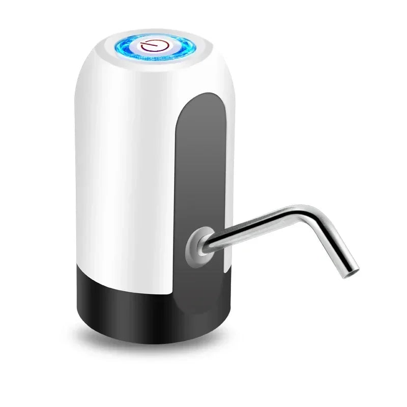 USB Rechargeable Water Bottle Pump 5 Gallon Water Bottle Dispenser Camping Portable Electric Water Dispenser Reusable