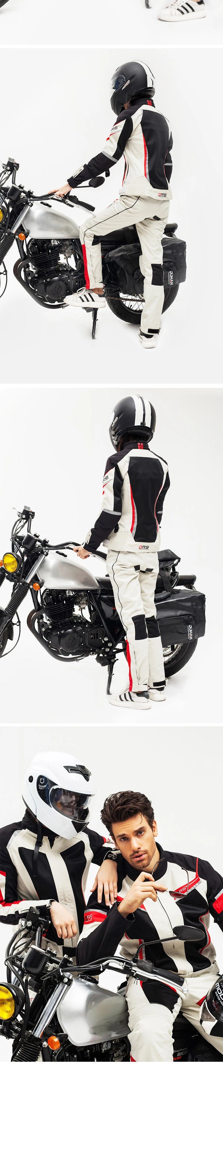 Waterproof Motorcycle Jacket Man Wear Resistant Men's Biker Jacket Breathable Radiation Protection Women's Motorcycle Jacket