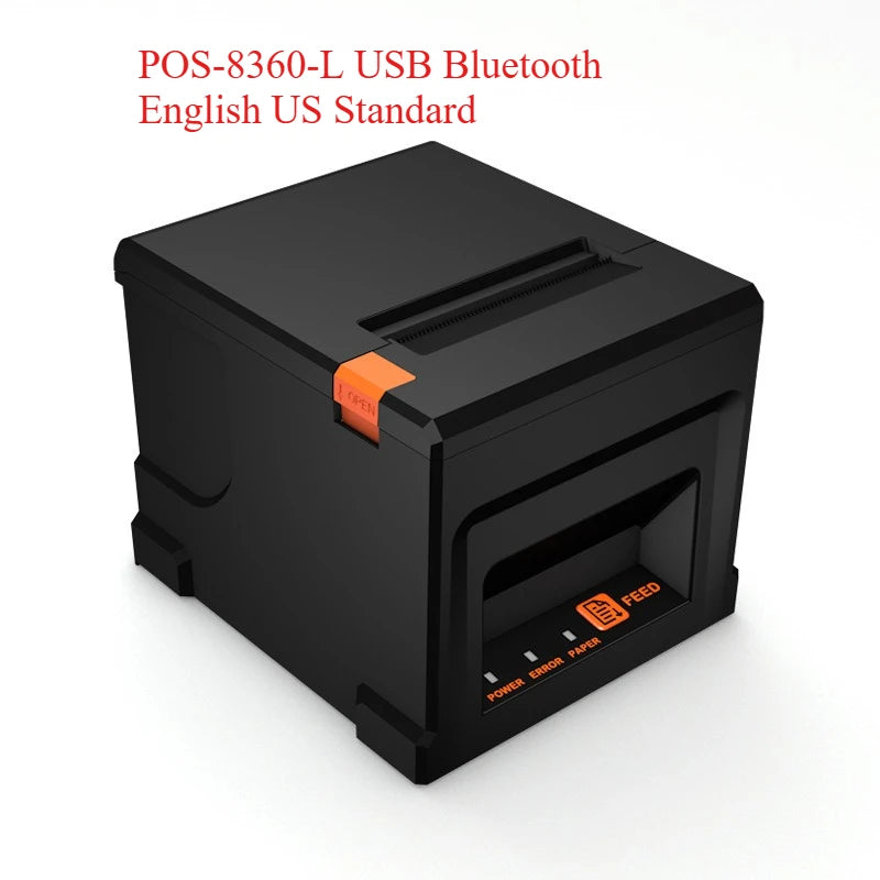 80MM thermal bill printer, automatic paper cutting, front desk receipt, kitchen order quick printing