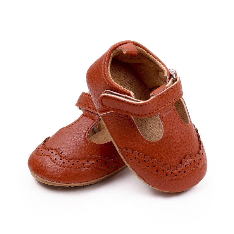 Baby Girl Sandal for Spring and Autumn 0-9-18 Months 11cm/12cm/13cm soft PU and TPR Anti-slip Hollow Breathable 2023 New Fashion