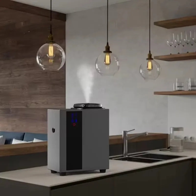 Wall-Mounted Commercial Essential Oil Diffuser, Automatic Fragrance Machine with Odor Control for Hotel, Bar & KTV