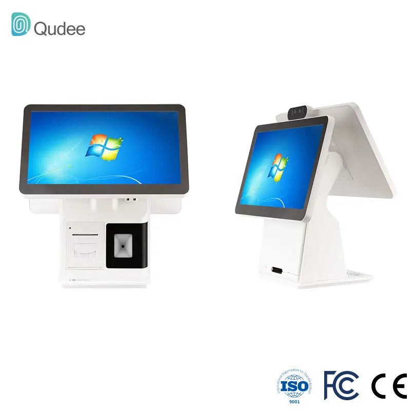 All In One Touch Screen Cash Register Screen POS Terminal For Supermarket Restaurant Convenience Store