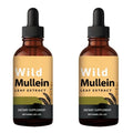 Mullein Drops with Ginger & Lemon for Lung Cleanse and Detox Mullein Leaf Extract for Respiratory Lung Health Detox for Smokers