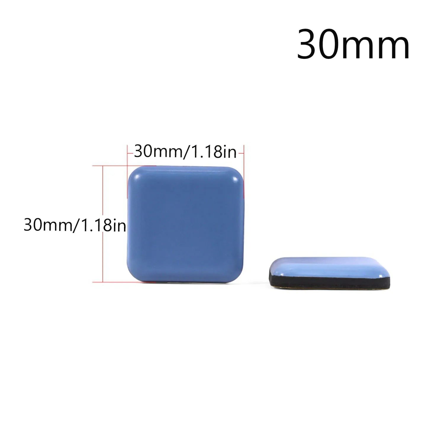 4~16pcs Feet Gliders Sliding Pads Home Furniture Sliders Furniture Gliders PTFE  Floor Mover Pads For  Household Hardware