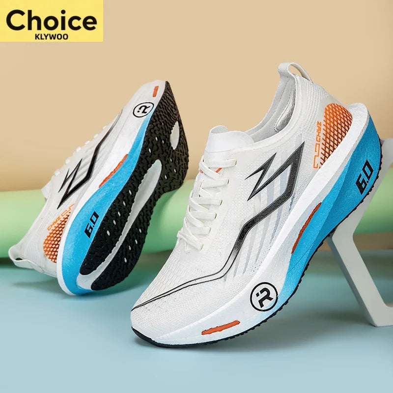 New Sports Shoes for Men&Women Running Sneakers Carbon Plate Male Marathon Racing Shock-absorbing Athletics Sport Training Shoes