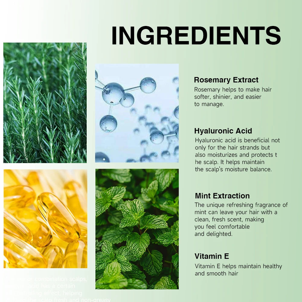 Rosemary Dense Hair Essential Oil Veganic Lavender Repair Hairs Damage Prevent Hair Loss Smooth Hairs Nourish Hair Care Oil 2025