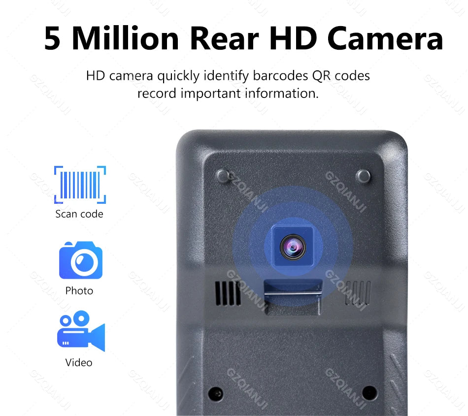 4G Android 13 / 8.1 Pos Terminal Wireless Handheld Printers 1D 2D Scanner Reader NFC Built-in 58mm Receipt Impressora Termica